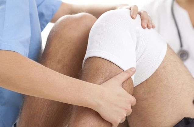 Fiksimi i bllokut të gjurit për gonartrozë për të zvogëluar intensitetin e dhimbjes së kyçeve