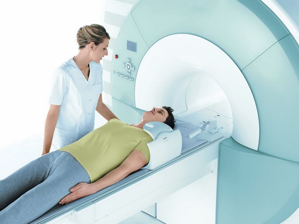 MRI për diagnostikimin e osteokondrozës